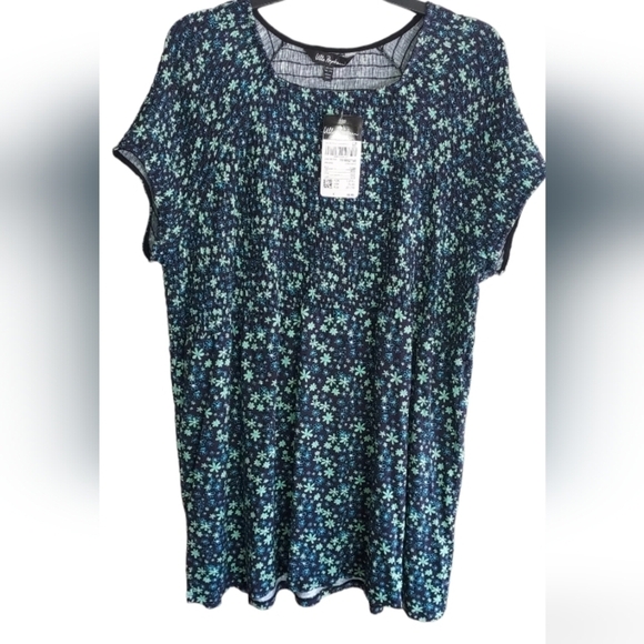 Ulla popken flowers pattern blouse - Picture 1 of 5